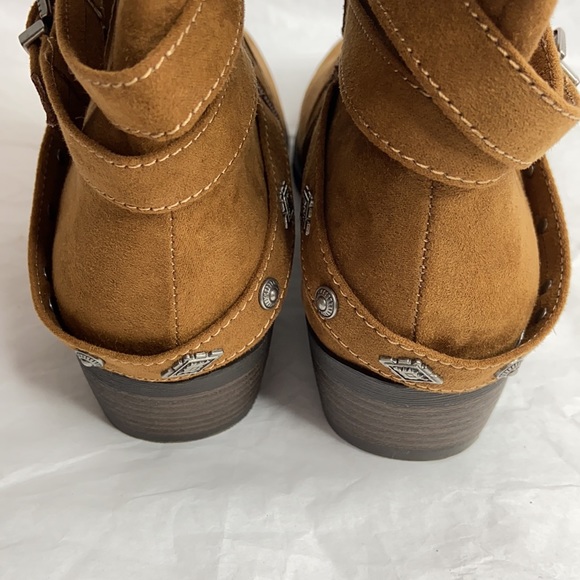 Mudd sz 9.5 vegan zip up knee-high boots like new - Picture 8 of 14